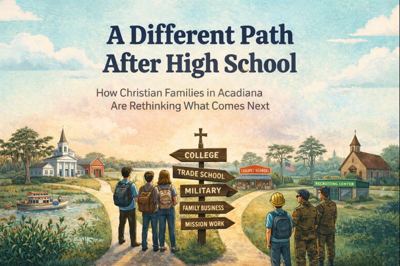 A Different Path After High School: How Christian Families in Acadiana Are Rethinking What Comes Next